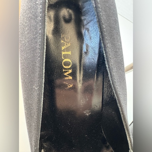Paloma Fabric Classic Pointed Pumps Heels Women’s Size 9.5 B - Picture 6 of 8
